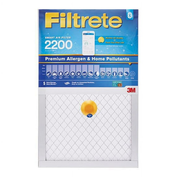 Filtrete  Filtrete 20 x 25 x 1 in. 12 MERV Smart Air Filter - Case of 4