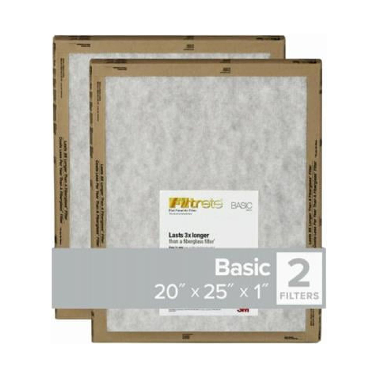 FPL03-2PK-24 20x25x1 Flat Pan Filter - Quantity 2424