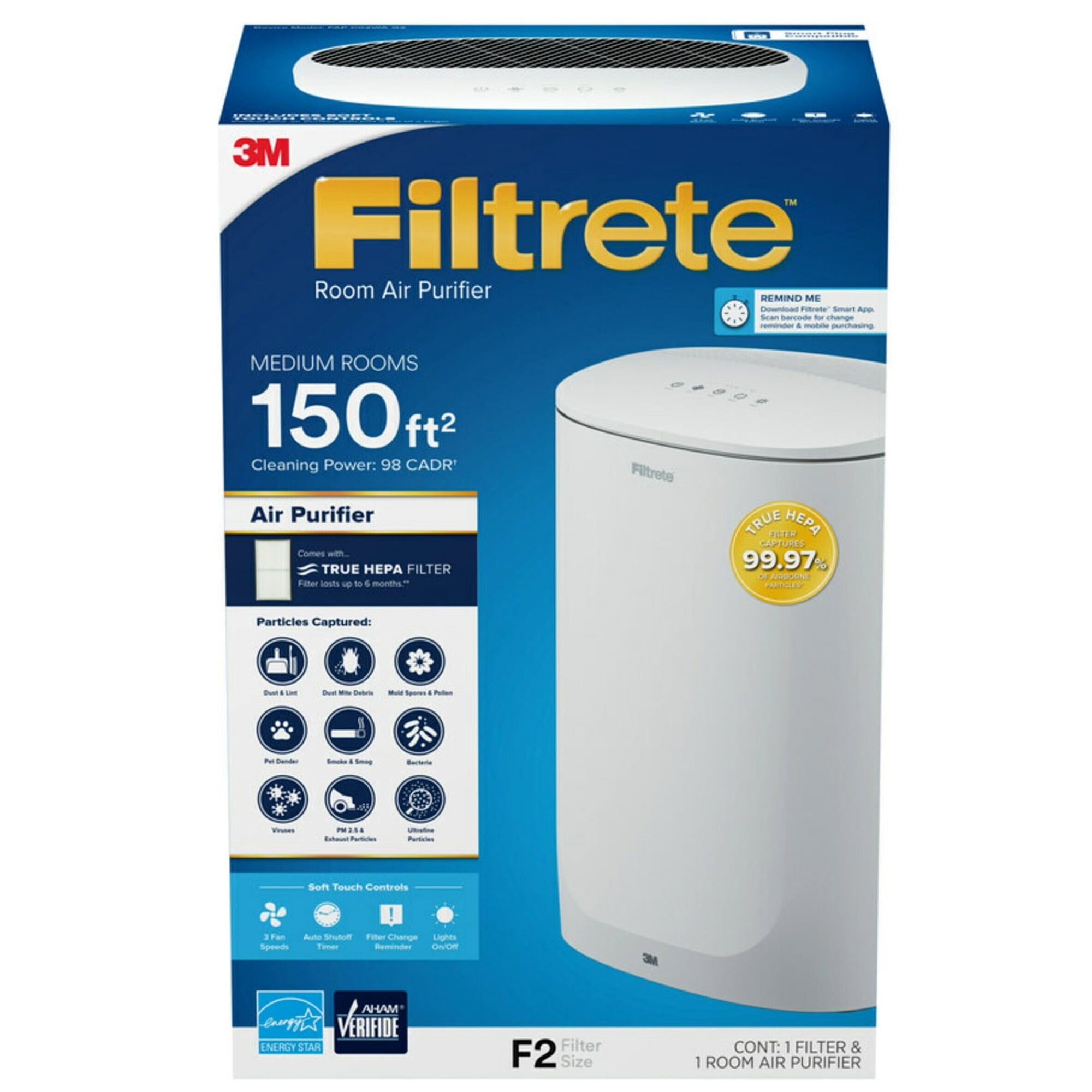 Filtrete room air purifier walmart discount