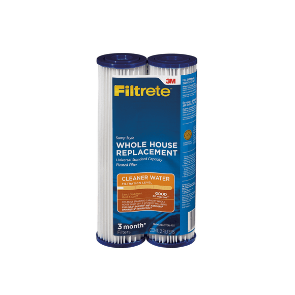 Filtrete™ Standard Capacity Whole House Pleated Replacement Water Filter 3WH-STDPL-F02