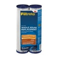 thumbnail image 1 of Filtrete Standard Capacity Whole House Pleated Replacement Water Filter, 3WH-STDPL-F02, 1 of 9
