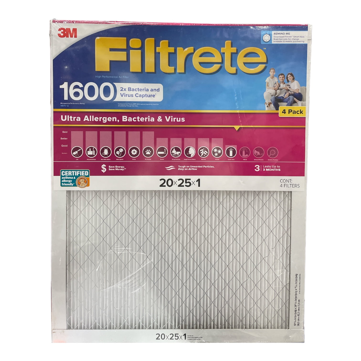 Filtrete 20x25x1 costco deals