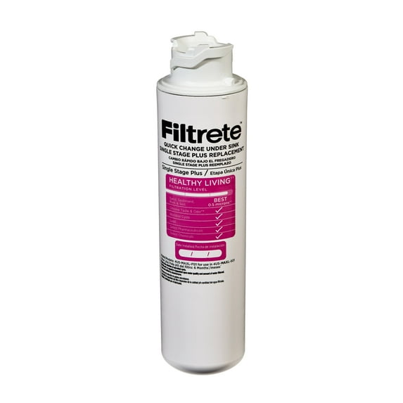 Filtrete Under Sink System Filter with Dedicated Faucet (Sediment, CTO, Cysts, Lead, Pharmaceuticals & Select VOCs)