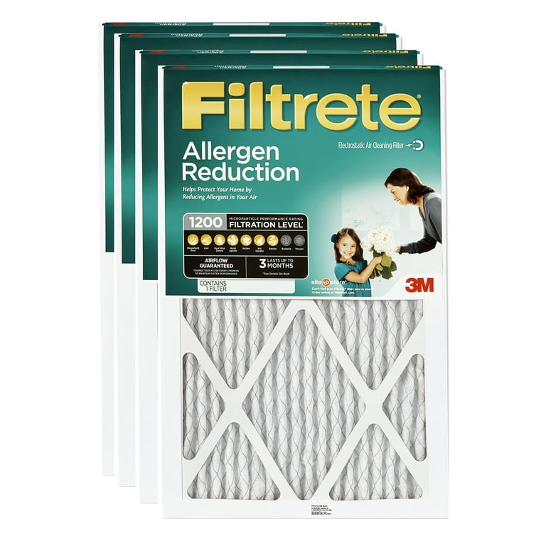 Filtrete by 3M 20x25x1 MERV 11 Allergen Reduction HVAC Furnace