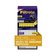 Filtrete by 3M Allergen, Bacteria & Virus True HEPA Air Purifier Filter, Replaces Size A/D/H Filters, 2 Pack