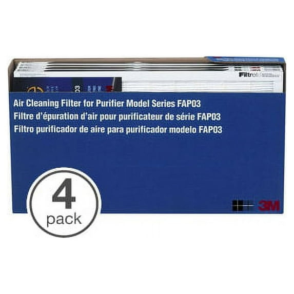 Filtrete Air Cleaning Airflow Systems Filter - 1 EACH FAPF03-4