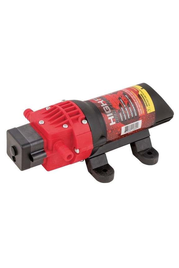 Fimco High Flo 5151086 High Performance 12V Demand Sprayer Pump, 1.2 GPM, 60 PSI