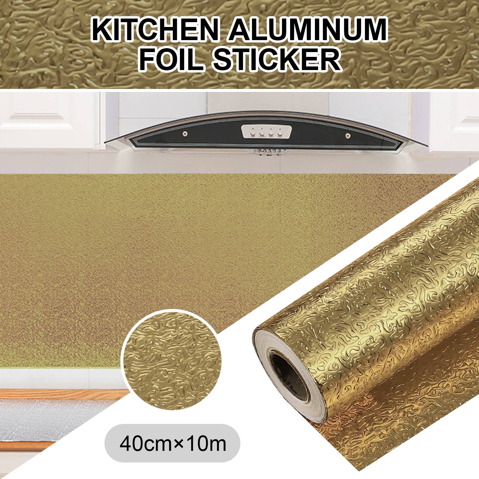 Fimeskey Wall Oil Proof Self Adhesive Kitchen High Temperature Stickers