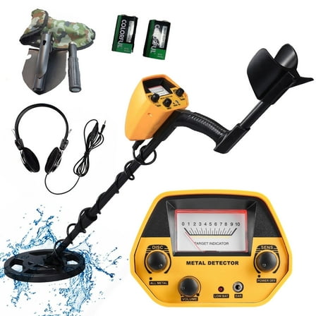 Fovendi Metal Detector for Adults & Kids,Waterproof Professional Higher Accuracy Gold Detector with LCD Display, Adjustable 30" to 42" Gold Finder Outdoor for Gift