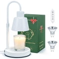 thumbnail image 1 of Fimilo Candle Warmer Lamp with Timer and Dimmer - Electric Candle Lamp Warmer with 2 Bulbs for Jar Candles - Present for Mom Mother's Day Christmas Home Decor, 1 of 10