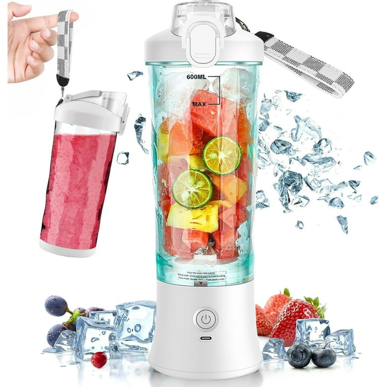 Portable Blender Smoothies Personal Blender Mini Shakes Juicer Cup  Rechargeable