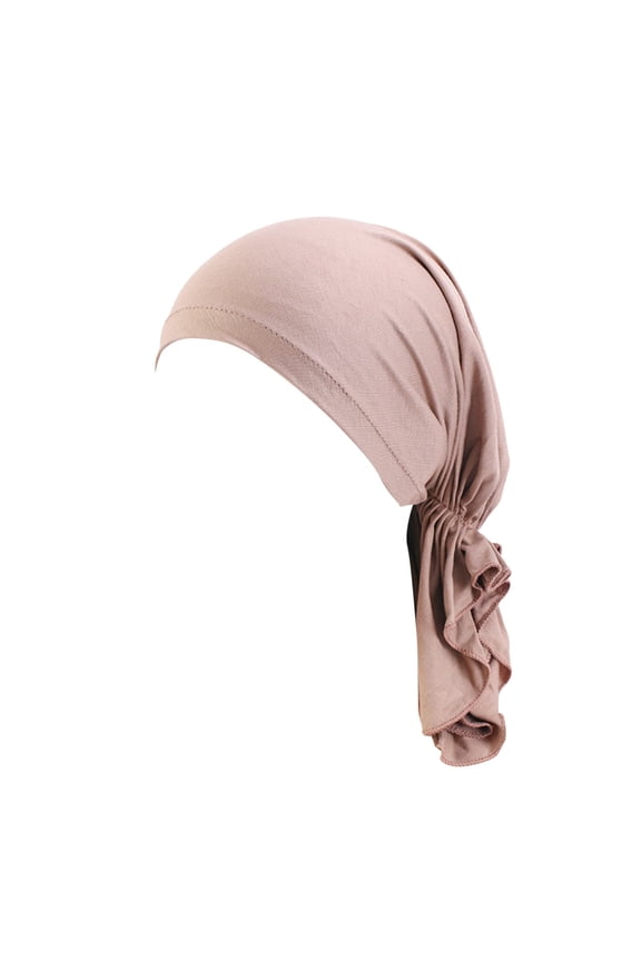 Head Wraps for Women Beanie Hat Fashion Reversible Adjustable Beading Braid Muslim Ruffle Cancer Wrap Sleep Satin Lined Hair Bonnets Mens Winter Caps