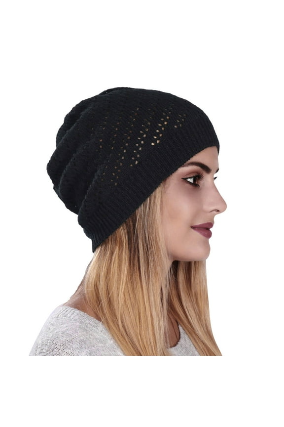 Head Wraps for Women Beanie Hat Thin Pleated Hollow Pullover Knitted Wool Warm Outdoor Cotton Casual Hip Hop Soft Lightweight Running Adult Dwarf Hat Unisex Mens Winter Caps