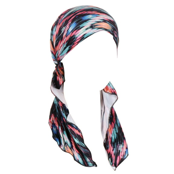 Fimkaul Head Wraps for Women Beanie Hat Casual Printed Head Headwear Muslim Turban Mens Winter Caps