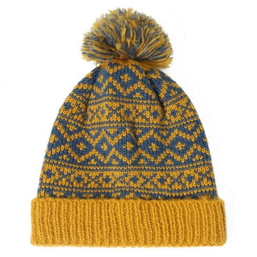 Head Wraps for Women Beanie Hat Ear No Eaves Woolen Warm Hairball Knitted Baseball Mens Winter Caps
