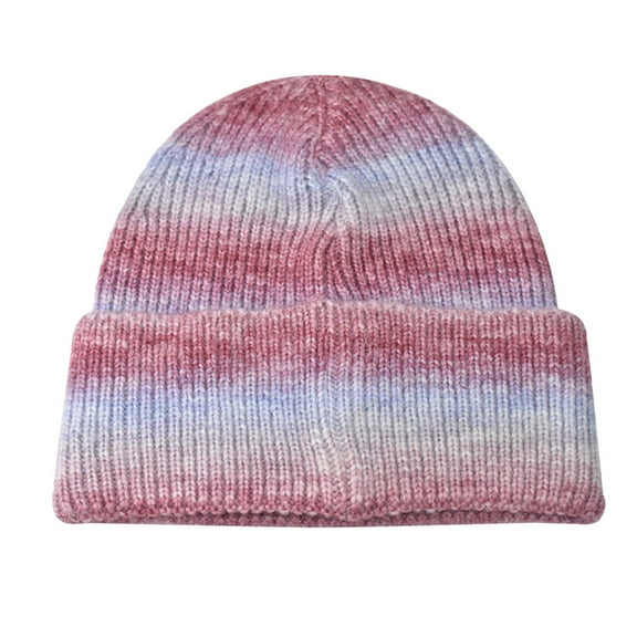 Fimkaul Head Wraps for Women Beanie Hat Knit Thermal Unisex Brushed Lined Ski Casual Hat Mens Winter Caps