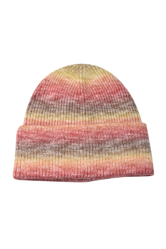 Head Wraps for Women Beanie Hat Knit Thermal Unisex Brushed Lined Ski Casual Hat Mens Winter Caps