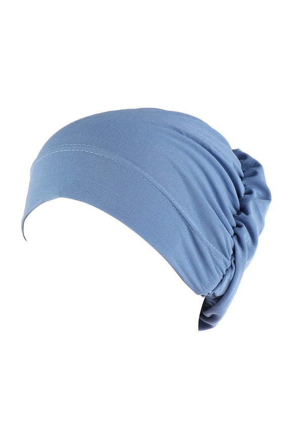 Head Wraps for Women Cotton Sleep Cap Chemo Hats Muslim Scarf Soft Slouchy Hair Cover Turbans Hat Headbands
