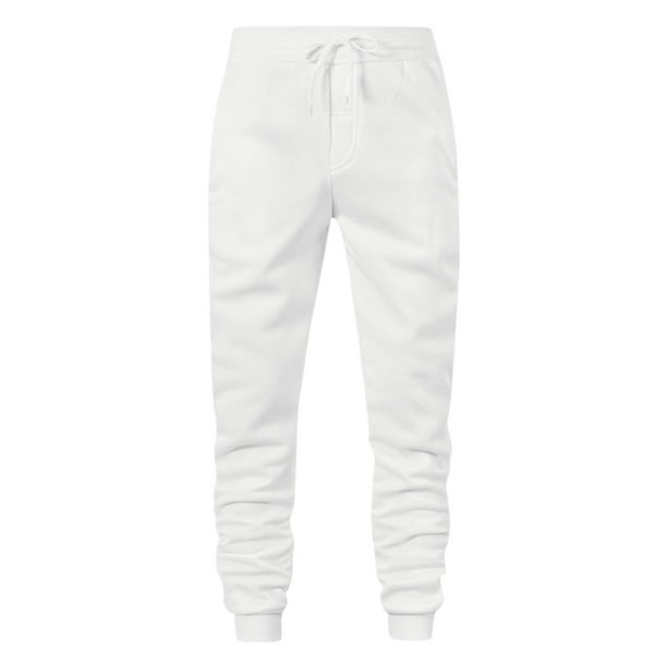 Mens white workout pants store