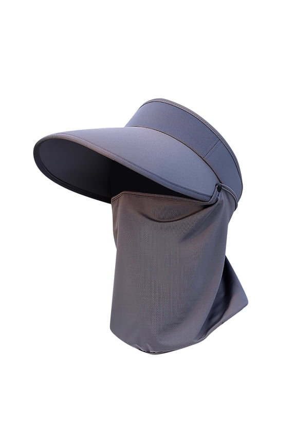 Summer Cap Womens Sun Hats Ice Silk Large Brim Baseball Empty Top Long Brim Casual Outdoor Sports Shield Mens Sun Hat