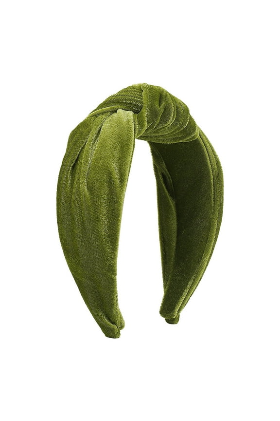 Women's Hair Clips Girls Fashion Headbands For Headbands Vintage Velvet Headband Wide Top Knot Hoops For Casual Wedding Guest Gifts