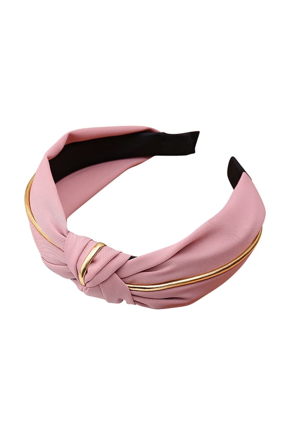 Women's Hair Clips Girls Ms. Hairband's Cloth In Phnom Penh Has A Simple Knot In Solid A Wide Brimmed Headband For Washing Face Wedding Guest Gifts