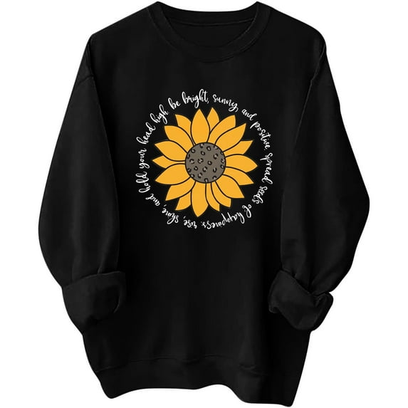 Fimkaul Women's Shirts Winter Fall Plus Size Long Sleeve Casual Tops Knit Over Loose Crew Neck Mid Sleeve T-Shirts Black XXL