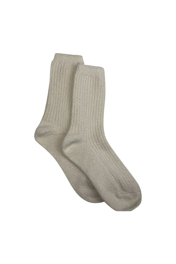 Women's Tights Stockings Socks Fall Winter Solid Wool Simple Fashion Solid Mid Tube Womens Socks