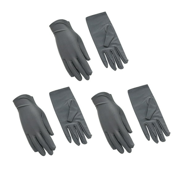 Fimkaul Womens Gloves 3 Pairs Cotton Resuable Soft Works Or Moisturizing Hands Jewelry Archival Inspection Winter Gloves