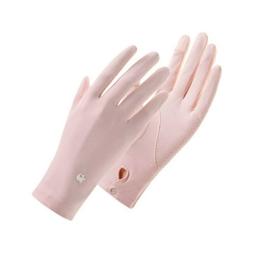 Fimkaul Womens Gloves Slip Non Outdoor Sun Summer Driving /Mittens Winter Gloves