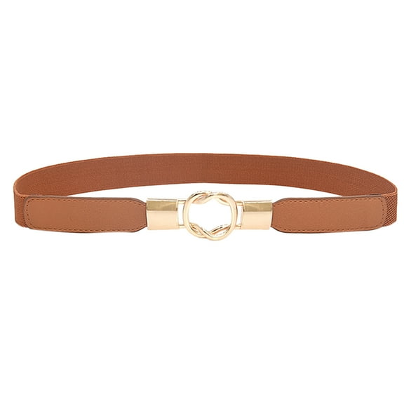 Fimkaul Womens Men Belt Fashion For Dresses Retro Stretch Ladies Waist Belt Belts