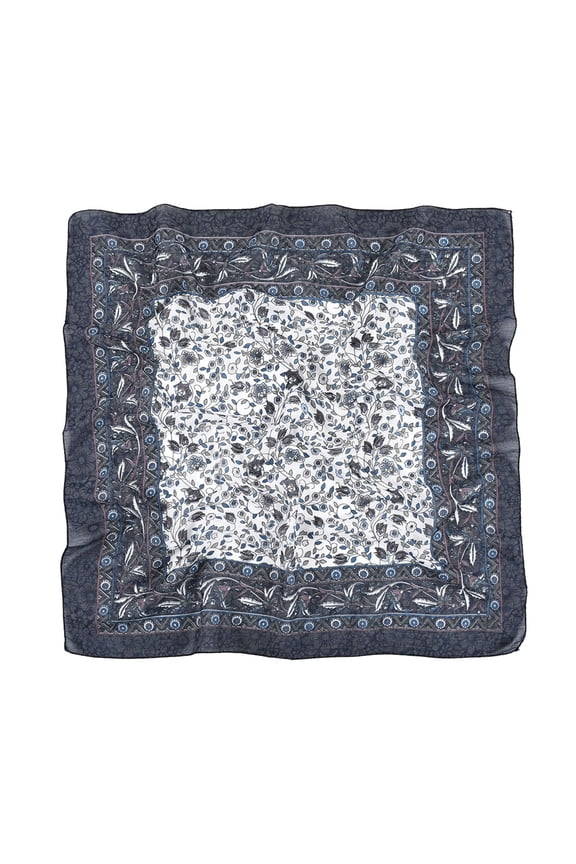 Womens Scarf Lady Bandanas Neck Floral Folk Custom Travel Vintage Wrap For Islam Printing Wrap Head Hair Neckerchief Muslim Silk Scarves Summer Winter Fall Shawl Wraps Scarfs