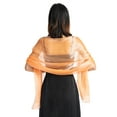 thumbnail image 1 of Fimkaul Womens Scarf Wrap Wedding Evening Solid Party Dress Accessory Summer Winter Fall Shawl Wraps Scarfs, 1 of 1