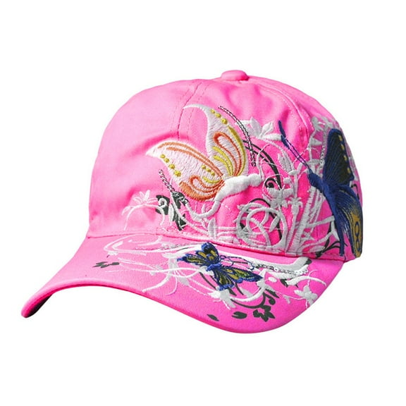 Fimkaul Womens Summer Baseball Cap Ladies Butterfly Hat Sun Hats Sun Hats for Men