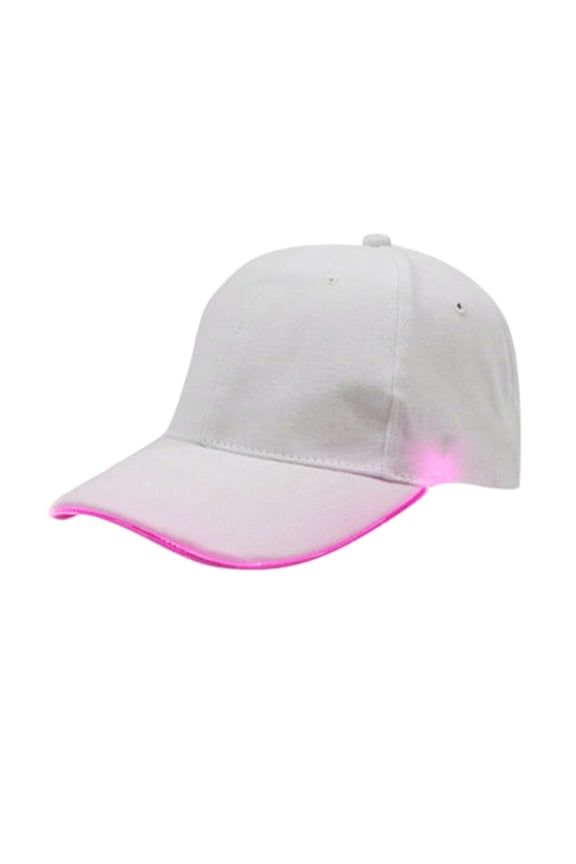 Womens Summer Baseball Cap Party Hat Hip Hop Club Lighted up LED Glow Sports Sun Hats for Men