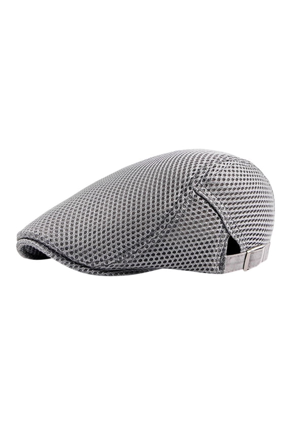 Womens Winter Beret Hats Men Breathable Mesh Summer Newsboy Cap Cabbie Flat Caps Berets Hat