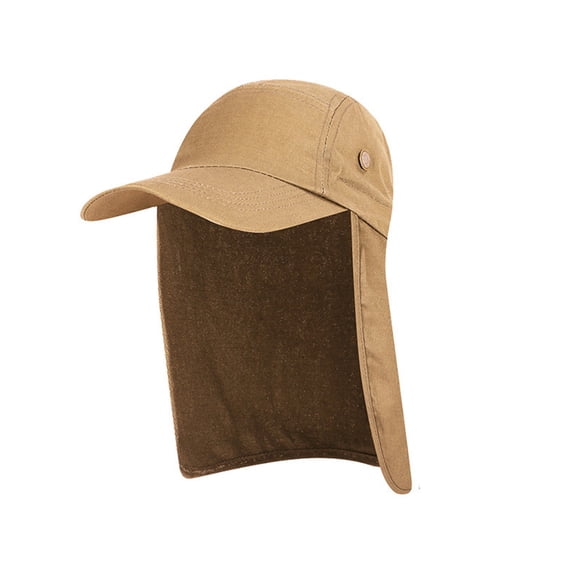 Fimkaul Womens Winter Beret Hats Men Mountaineering Fishing Camouflage Hood Rope Outdoor Shade Foldable Casual Bucket Caps Berets Hat