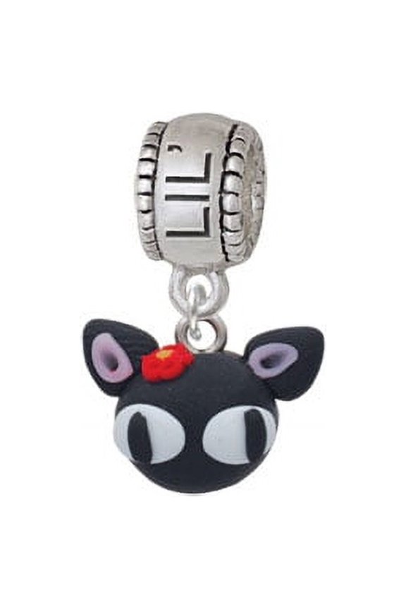 Fimo Clay Cute Kitty - Lil Sister Charm Bead