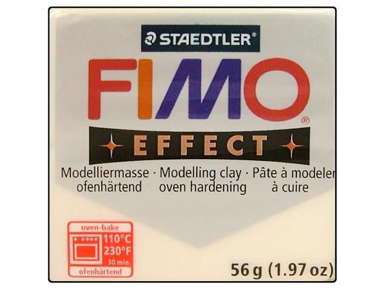 Pâte Fimo 57 g Effect Translucide Blanc 8020.014 - Fimo ref 2610T01