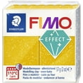 thumbnail image 1 of Fimo Effect Polymer Clay 2oz-Glitter Gold, 1 of 2