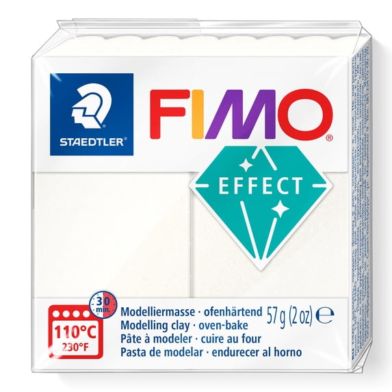 Fimo Effect Polymer Clay 2oz-Metallic Mother Of Pearl