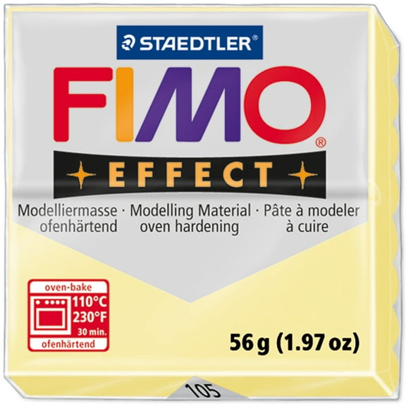 Fimo Effect Polymer Clay 2oz-Vanilla