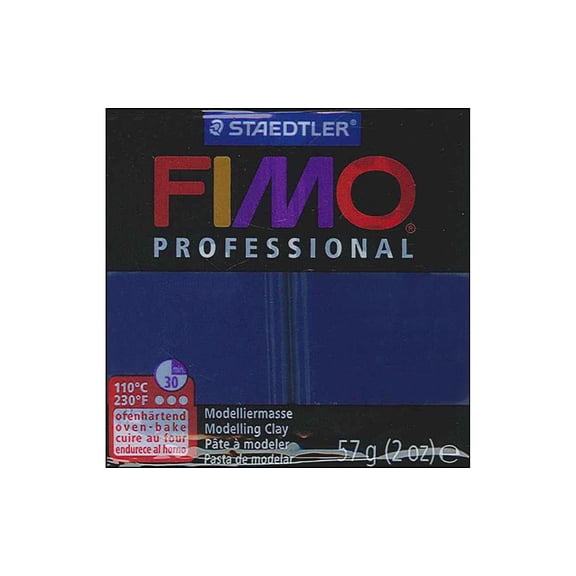 Staedtler Fimo Professional Polymer Clay - Navy Blue, 2 oz