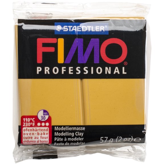 Fimo Professional Clay - Ochre, 2 oz