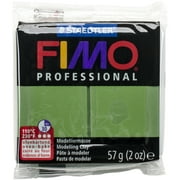 Fimo Professional Soft Polymer Clay 2oz-Leaf Green