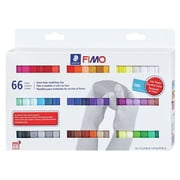STAEDTLER  FIMO  Soft Modeling Clay, 0.88 oz, Assorted Colors, Set of 66