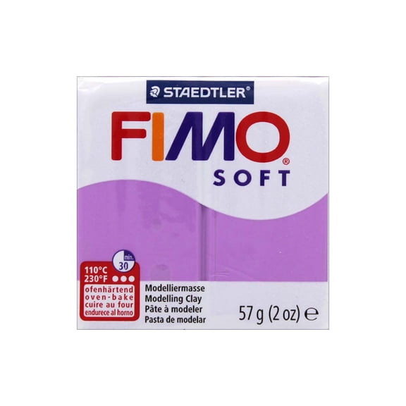 Staedtler Fimo Soft Polymer Clay - 2 oz, Lavender