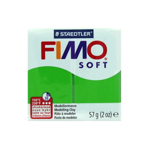 Staedtler Fimo Soft Polymer Clay - 2 oz, Tropical Green