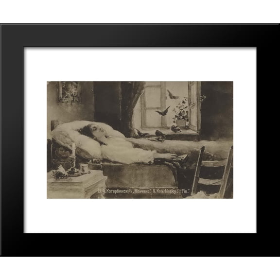 Fin 20x24 Framed Art Print by Wilhelm Kotarbinski