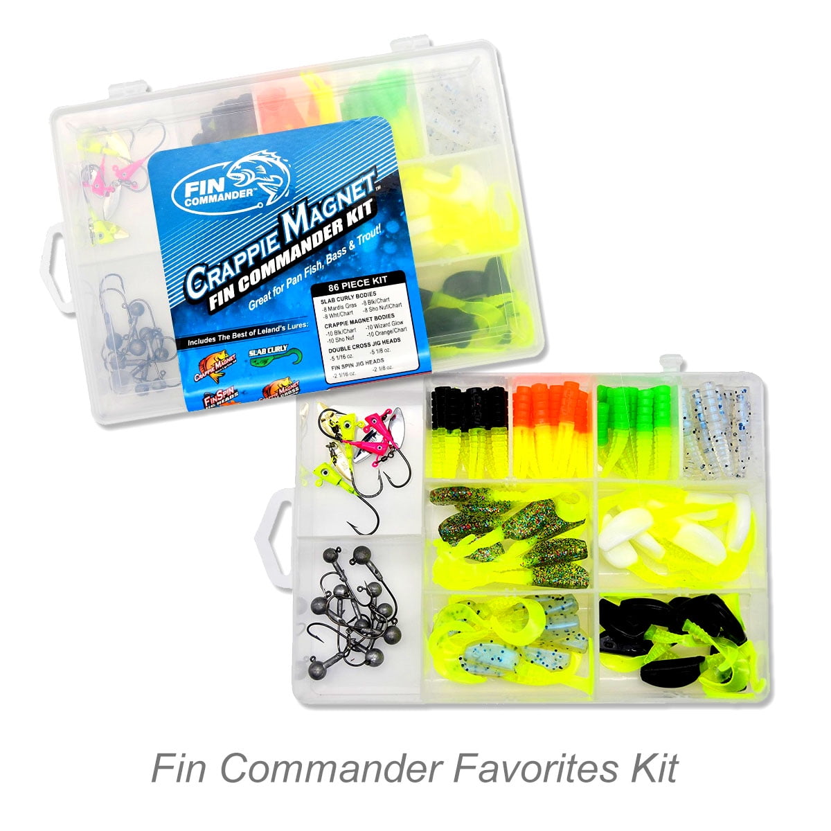 Fin Commander Slab Curly Kit 86 Piece